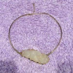 Beautiful crystal quartz necklace